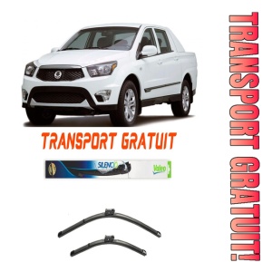 Stergatoare Set 2 stergatoare parbriz Valeo 600/475mm pentru Ssangyong Actyon SPORTS II (2012) Valeo