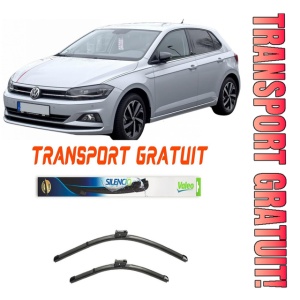 Stergatoare Set 2 stergatoare parbriz Valeo 600/475mm pentru Volkswagen Polo VI (2017-prezent) Valeo
