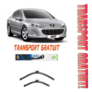 Stergatoare Set 2 stergatoare parbriz Valeo pentru Peugeot 407 (D2) (05.04 - 02.11) Valeo