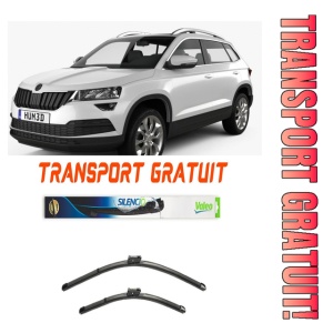 Stergatoare Skoda Karoq Set 2 stergatoare parbriz Valeo 600/475mm pentru Skoda Karoq (2017-prezent) (65 cm / 45 cm)