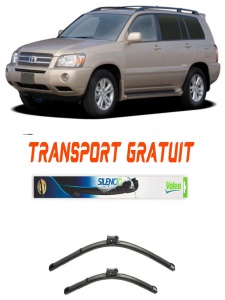 Stergatoare Toyota Highlander Set 2 stergatoare parbriz Valeo 65 cm/50 cm pentru Toyota Highlander / Kluger (_U4_) din 2007-2014 (65 cm / 50 cm) accesorii pentru autoturismul tau - masina v9293