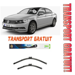 Stergatoare Volkswagen Passat B8 Set 2 stergatoare parbriz Valeo 65 cm/47.5 cm pentru Volkswagen Passat B8 (3G2, Cb2) din 2014 (65 cm / 47.5 cm)