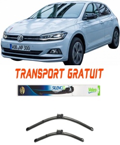 Stergatoare Volkswagen Polo Set 2 stergatoare parbriz Valeo pentru Volkswagen Polo 2009-2017 (60 cm / 40 cm) accesorii pentru autoturismul tau - masina v12235