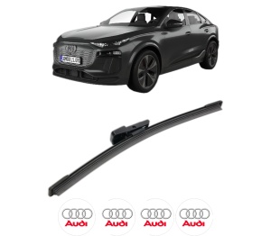 Stergator lamela spate AUDI Q6 e-tron Sportback (GFN) din 2024, pentru luneta auto, Bosch Aerotwin, din cauciuc siliconat rezistent, 4 Stickere Auto AUDI v25102