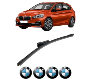 Stergator lamela spate BMW Seria 2 Gran Tourer Van (F46) din 2014, pentru luneta auto, Bosch Aerotwin, din cauciuc siliconat rezistent, 4 Stickere Auto BMW v26062