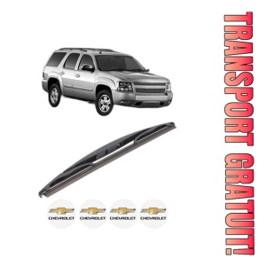 Stergator lamela spate CHEVROLET TAHOE (B2W) din 1999 - 2006, pentru luneta auto, Bosch Twin, din cauciuc siliconat rezistent, 4 Stickere Auto CHEVROLET