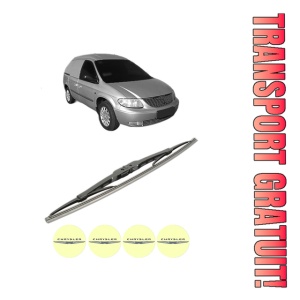 Stergator lamela spate CHRYSLER RAM VAN Van (RG) din 2005 - 2009, pentru luneta auto, Bosch Twin, din cauciuc siliconat rezistent, 4 Stickere Auto CHRYSLER