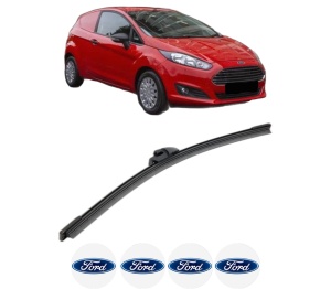 Stergator lamela spate FORD FIESTA VII Van din 2018, pentru luneta auto, Bosch Aerotwin, din cauciuc siliconat rezistent, 4 Stickere Auto FORD v26482