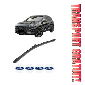Stergator lamela spate FORD KUGA III (DFK) din 2019, pentru luneta auto, Bosch Aerotwin, din cauciuc siliconat rezistent, 4 Stickere Auto FORD