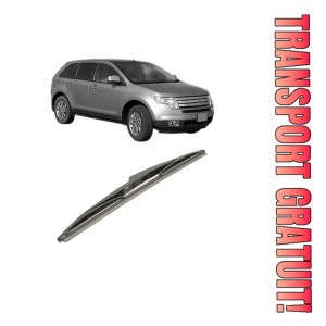 Stergator lamela spate FORD USA EDGE (U387) din 2006 - 2015, pentru luneta auto, Bosch Twin, din cauciuc siliconat rezistent, 4 Stickere Auto FORD USA