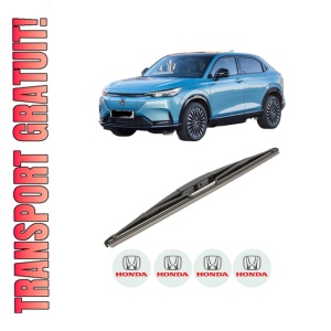 Stergator lamela spate HONDA e:Ny1 din 2023, pentru luneta auto, Valeo Silencio, din cauciuc siliconat rezistent, 4 Stickere Auto HONDA