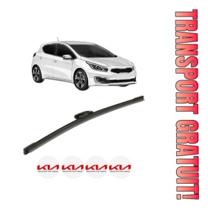 Stergator lamela spate KIA CEED (CD) din 2018 - 2020, pentru luneta auto, Bosch Aerotwin, din cauciuc siliconat rezistent, 4 Stickere Auto KIA