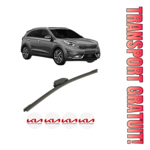 Stergator lamela spate KIA NIRO VAN (DE) din 2016, pentru luneta auto, Bosch Aerotwin, din cauciuc siliconat rezistent, 4 Stickere Auto KIA