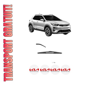 Stergator lamela spate KIA STONIC Hatchback Van (YB) din 2018, pentru luneta auto, Valeo Silencio, din cauciuc siliconat rezistent, 4 Stickere Auto KIA - Img 1