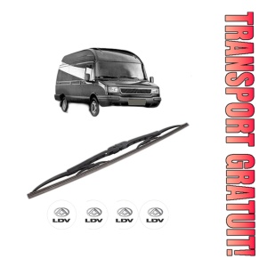 Stergator lamela spate LDV CONVOY Van din 1998 - 2009, pentru luneta auto, Bosch Twin, din cauciuc siliconat rezistent, 4 Stickere Auto LDV