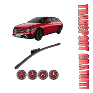 Stergator lamela spate MERCEDES-BENZ E-CLASS T-Model (S213) din 2016 - 2023, pentru luneta auto, Bosch Aerotwin, din cauciuc siliconat rezistent, 4 Stickere Auto MERCEDES-BENZ