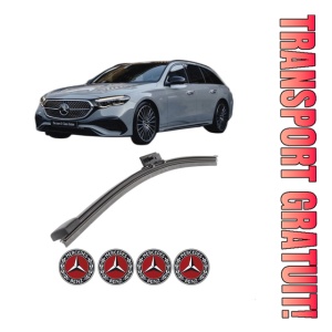 Stergator lamela spate MERCEDES-BENZ E-CLASS T-Model (S214) din 2023, pentru luneta auto, Bosch Aerotwin, din cauciuc siliconat rezistent, 4 Stickere Auto MERCEDES-BENZ
