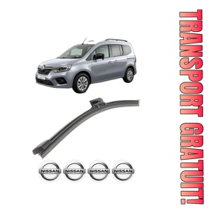 Stergator lamela spate NISSAN TOWNSTAR Box Body/MPV (XFK) din 2021, pentru luneta auto, Bosch Aerotwin, din cauciuc siliconat rezistent, 4 Stickere Auto NISSAN