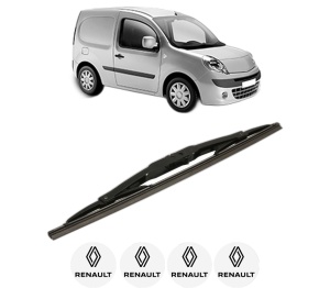 Stergator lamela spate RENAULT KANGOO Express (FW0/1_) din 2008, pentru luneta auto, Bosch Twin, din cauciuc siliconat rezistent, 4 Stickere Auto RENAULT v30852