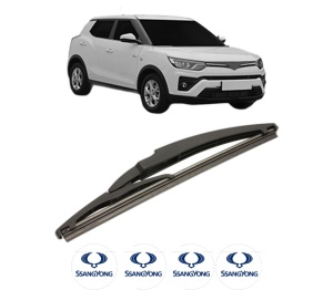 Stergator lamela spate SSANGYONG TIVOLI GRAND din 2021, pentru luneta auto, Bosch Twin, din cauciuc siliconat rezistent, 4 Stickere Auto SSANGYONG v22804