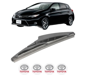 Stergator lamela spate TOYOTA AURIS (_E18_) din 2012 - 2018, pentru luneta auto, Bosch Twin, din cauciuc siliconat rezistent, 4 Stickere Auto TOYOTA v22917
