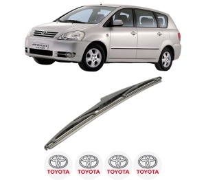Stergator lamela spate TOYOTA AVENSIS VERSO (_M2_) din 2001 - 2010, pentru luneta auto, Bosch Twin, din cauciuc siliconat rezistent, 4 Stickere Auto TOYOTA v24797
