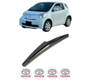 Stergator lamela spate TOYOTA IQ (_J1_) din 2009 - 2015, pentru luneta auto, Bosch Twin, din cauciuc siliconat rezistent, 4 Stickere Auto TOYOTA v22857