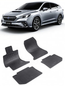 Subaru LEVorg, Combi, fabricat din 09.2015 - Prezent, set covorase auto dedicate, din cauciuc 100% Premium accesorii pentru autoturismul tau - masina v161323