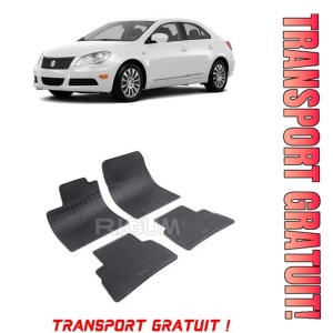 Suzuki Kizashi, Sedan, fabricat din 08.2010 - 07.2015, set covorase auto dedicate, din cauciuc 100% Premium - Transport Gratuit