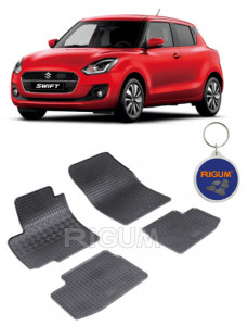 Suzuki Swift, Hatchback, fabricat din 2005 - 08.2010, set covorase auto dedicate, din cauciuc 100% Premium accesorii pentru autoturismul tau - masina v158039
