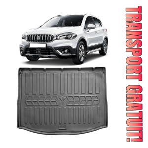 Suzuki SX4 III S-Cross Cu Podea Inalta (2021-prezent) Tavita cauciuc pentru protectie portbagaj dedicata pentru Suzuki Sx4 Transport Gratuit