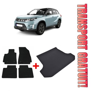 Suzuki Vitara Hybrid din 01.2020 - Prezent Suv *1 , Set Covorase + tavita portbagaj auto