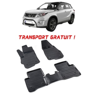 Suzuki Vitara IV 2015- Set 4 covorase auto din cauciuc tip tavita premium line 3D - Transport Gratuit! accesorii pentru autoturismul tau - masina v48235