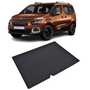Tavita Portbagaj CITROEN Berlingo 5 locuri 2019- prezent, protectie portbagaj, din cauciuc 100%, pentru autoturismul CITROEN Berlingo 5