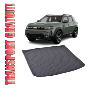Tavita Portbagaj DACIA Duster LPG/MHEV 2024-prezent, protectie portbagaj, din cauciuc 100%, pentru autoturismul DACIA Duster LPG/MHEV