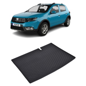 Tavita Portbagaj DACIA Sandero Hatchback 2013-2020, protectie portbagaj, din cauciuc 100%, pentru autoturismul DACIA Sandero Hatchback