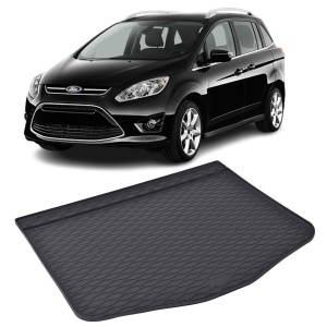 Tavita Portbagaj FORD C-MAX 2011-2019, protectie portbagaj, din cauciuc 100%, pentru autoturismul FORD C-MAX