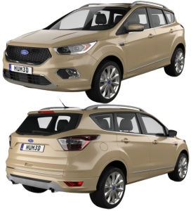Tavita portbagaj Ford Kuga II 2012-2019 Protectie portbagaj accesorii pentru autoturismul tau - masina v22089