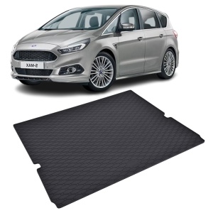 Tavita Portbagaj FORD S-Max 2007-2015, protectie portbagaj, din cauciuc 100%, pentru autoturismul FORD S-Max