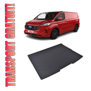 Tavita Portbagaj FORD Transit Custom 2024-prezent, protectie portbagaj, din cauciuc 100%, pentru autoturismul FORD Transit Custom