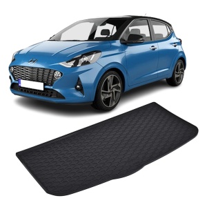 Tavita Portbagaj HYUNDAI i10 2020-prezent, protectie portbagaj, din cauciuc 100%, pentru autoturismul HYUNDAI i10