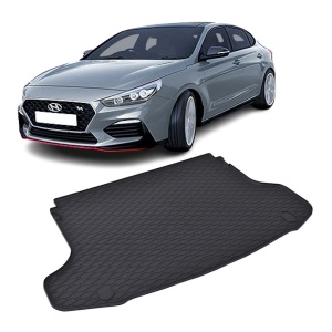 Tavita Portbagaj HYUNDAI i30 Fastback 2019-prezent, protectie portbagaj, din cauciuc 100%, pentru autoturismul HYUNDAI i30 Fastback