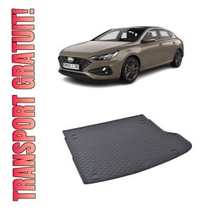 Tavita Portbagaj HYUNDAI i30 Fastback MHEV 2021-prezent, protectie portbagaj, din cauciuc 100%, pentru autoturismul HYUNDAI i30 Fastback