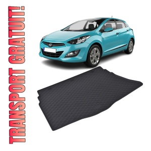Tavita Portbagaj HYUNDAI i30 Hatchback 2012-2017, protectie portbagaj, din cauciuc 100%, pentru autoturismul HYUNDAI i30 Hatchback