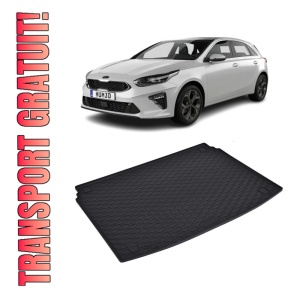 Tavita Portbagaj KIA Ceed Hatchback 2018-prezent, protectie portbagaj, din cauciuc 100%, pentru autoturismul KIA Ceed Hatchback