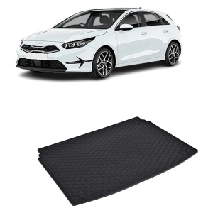 Tavita Portbagaj KIA Ceed Hatchback 2018-prezent, protectie portbagaj, din cauciuc 100%, pentru autoturismul KIA Ceed Hatchback