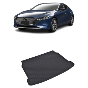 Tavita Portbagaj MAZDA 3 Hatchback 2019-prezent, protectie portbagaj, din cauciuc 100%, pentru autoturismul MAZDA 3 Hatchback