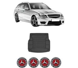 Tavita Portbagaj MERCEDES-BENZ C-CLASS T-Model (S204) din 2007-2014, Protectie Portbagaj Auto MERCEDES-BENZ - Img 2