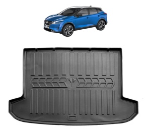 Tavita Portbagaj NISSAN QASHQAI J12 CU PODEA INALTA din 2021, Protectie Portbagaj Auto - Img 7