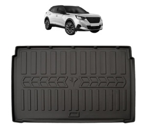 Tavita Portbagaj PEUGEOT 2008 II CU PODEA JOASA din 2008-2019, Protectie Portbagaj Auto - Img 2